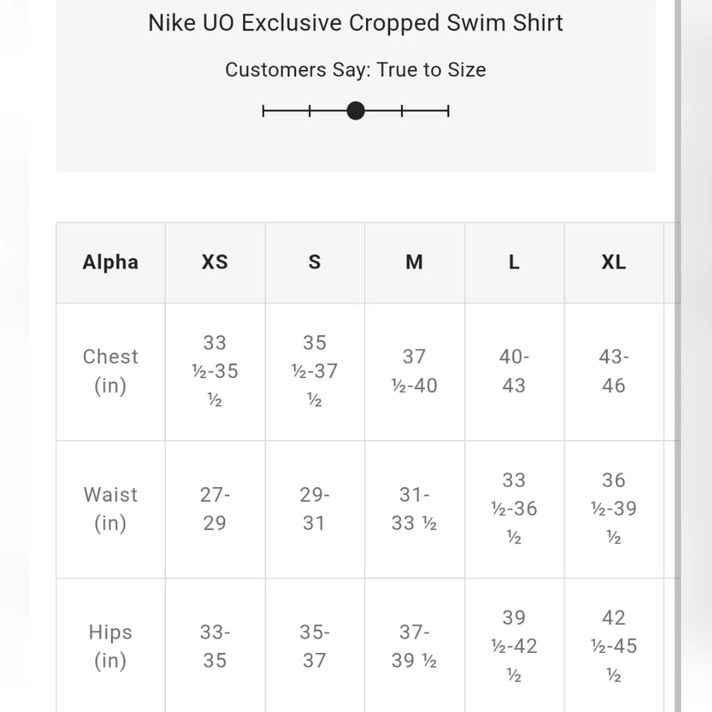 ❤️BUY 3 GET 1 FREE Nike UO Exclusive Cropped Swim Shirt,Color Black, S,M & L - Picture 11 of 13